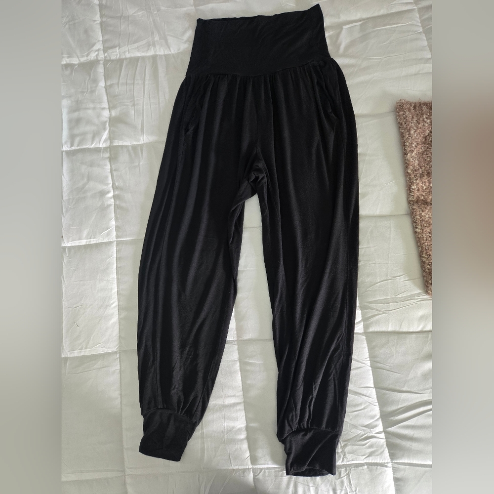 Athleta Black Lounge Joggers